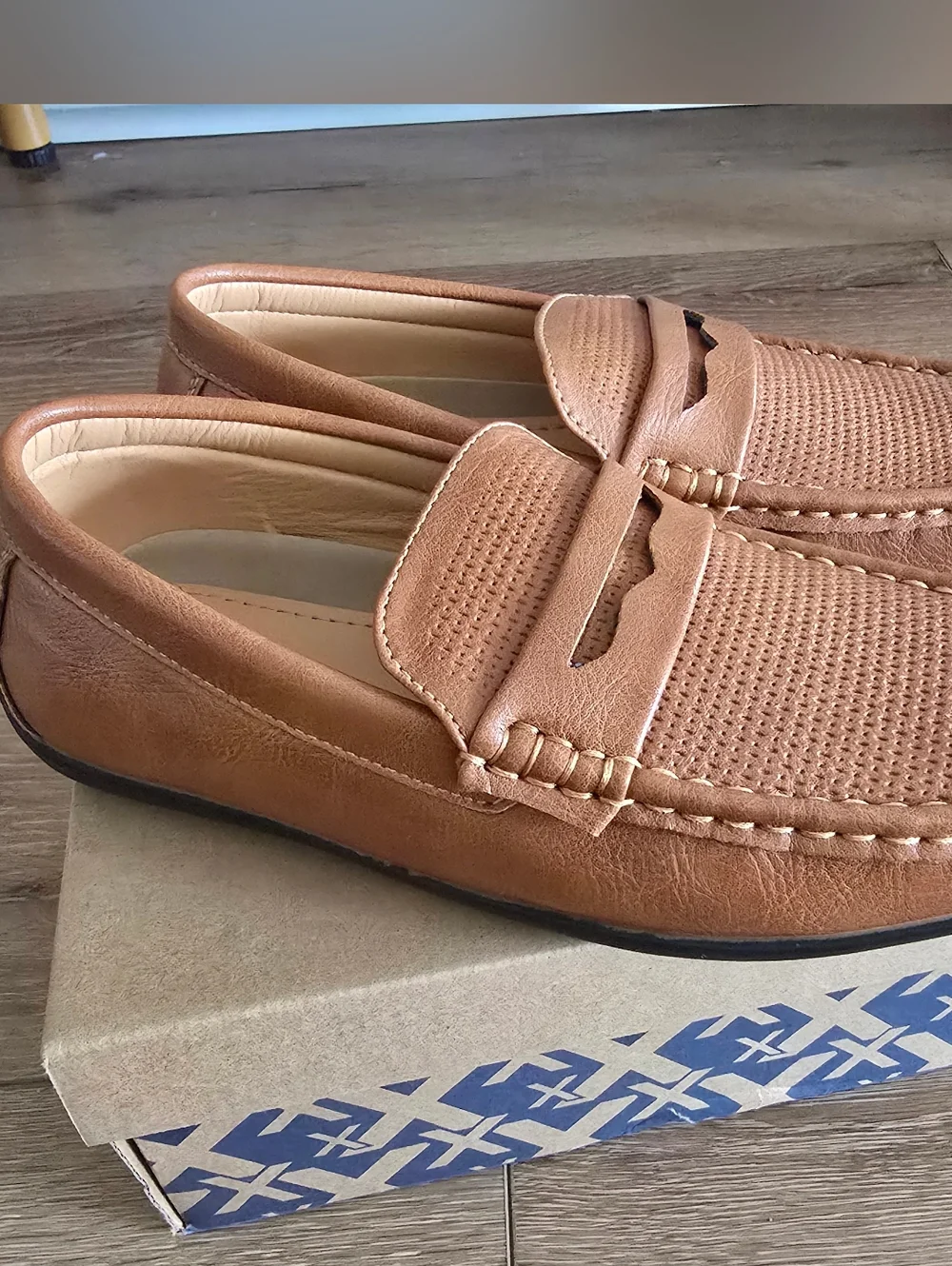 Xray Footwear Boy's Errol Dress Loafers Cognac Mocassins